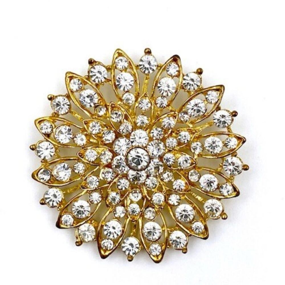 Vintage Rhinestone Brooch